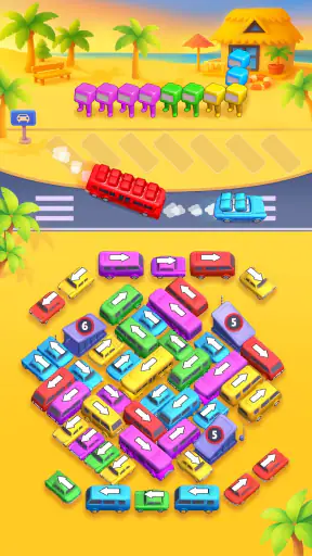 Bus Fever - Car Parking Jam screenshot 2