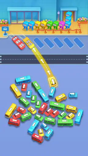 Bus Fever - Car Parking Jam screenshot 9