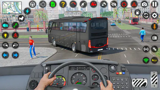 Bus Simulator - 3D Jeux de Bus screenshot 1