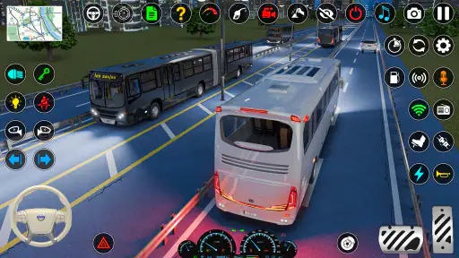 Bus Simulator - 3D Jeux de Bus screenshot 4