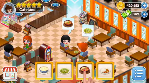 Cafeland - Jeu de Restauration screenshot 2