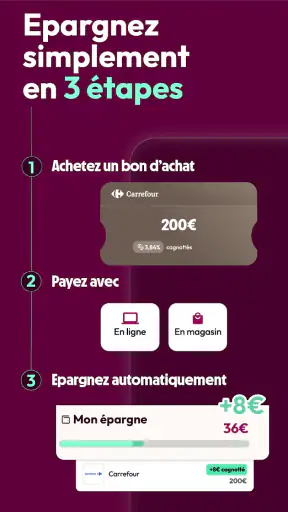 Cagnup - Dépenser et épargner screenshot 2
