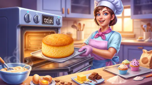 Cake Maker Fun Cooking Games screenshot 6