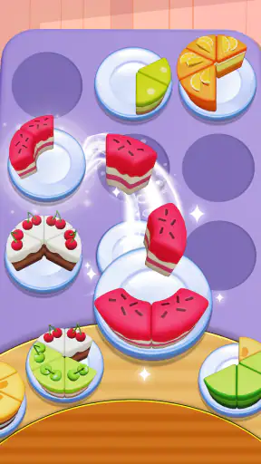 Cake Sort - Trier les gâteaux screenshot 2