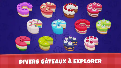 Cake Sort - Trier les gâteaux screenshot 7