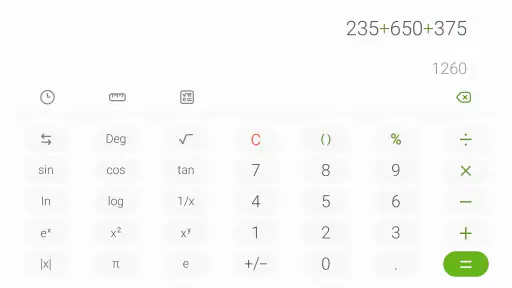 Calculatrice de Samsung screenshot 3