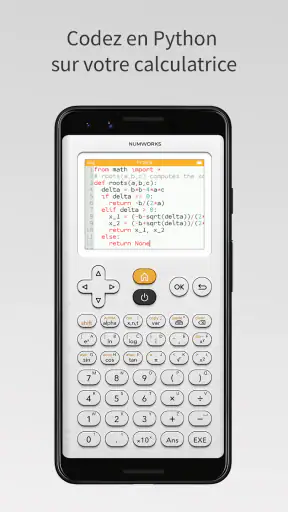 Calculatrice NumWorks screenshot 3