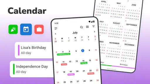 Calendar 2026: Simple Calendar screenshot 1