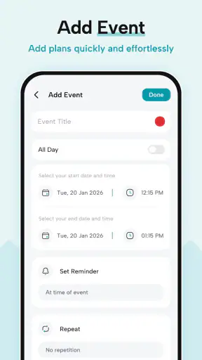 Calendar 2026 screenshot 5