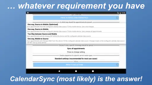 CalendarSync - CalDAV and more screenshot 10