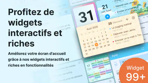 Calendrier Agenda, Planner App screenshot 4