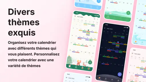 Calendrier Agenda, Planner App screenshot 5