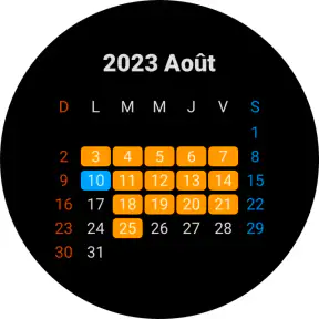 Calendrier Agenda, Planner App screenshot 9