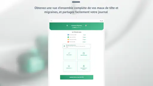 Calendrier des Migraines screenshot 9