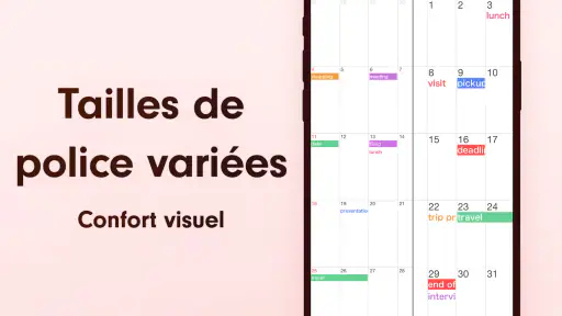Calendrier simple screenshot 7