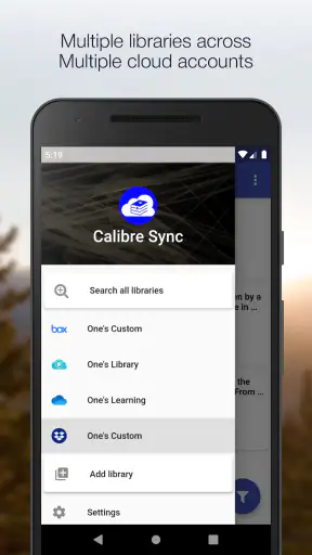 Calibre Sync screenshot 2