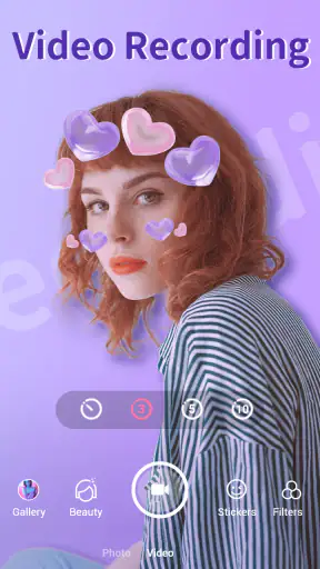 Caméra Beauté -Selfie, éditeur screenshot 7