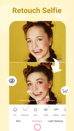 Caméra Beauté - Selfie,Éditeur screenshot 5