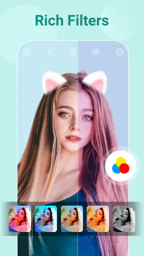 Caméra Beauté - Selfie,Éditeur screenshot 7