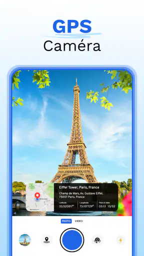 Caméra de carte GPS screenshot 1