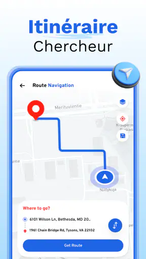 Caméra de carte GPS screenshot 10