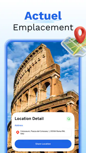 Caméra de carte GPS screenshot 6