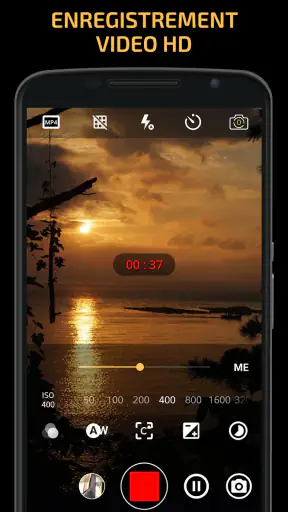 Caméra manuelle: DSLR Cam Pro screenshot 3