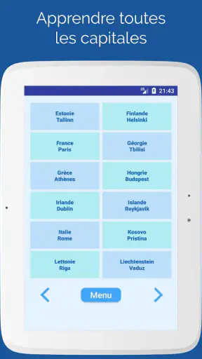 Capitales des pays: Quiz monde screenshot 11