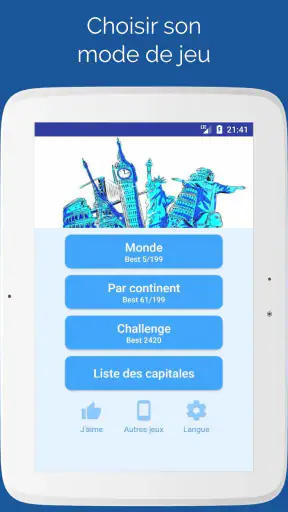 Capitales des pays: Quiz monde screenshot 12