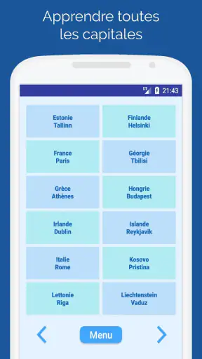 Capitales des pays: Quiz monde screenshot 3