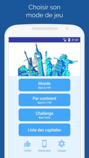 Capitales des pays: Quiz monde screenshot 4