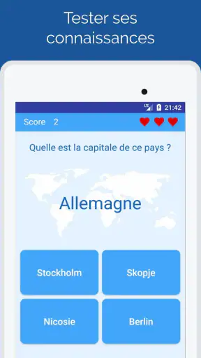 Capitales des pays: Quiz monde screenshot 5