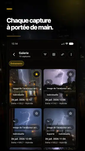 Capture Foudre - Lumière screenshot 5