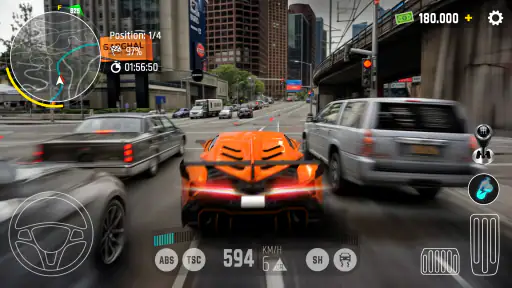 Car Driving Traffic Simulator screenshot 4