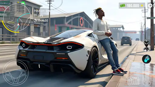 Car Driving Traffic Simulator screenshot 6