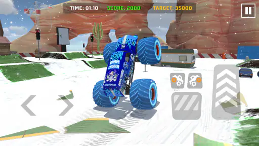 Monster Truck Stunt Racing screenshot 9