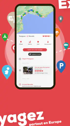 CaraMaps - Aires camping-car screenshot 3