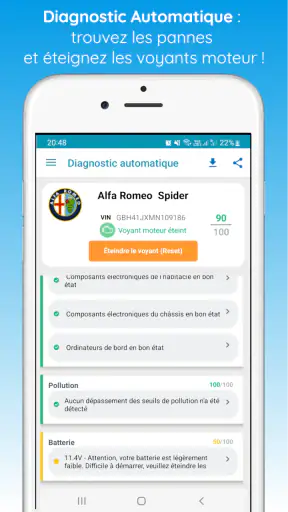 CarDiag : Diagnostic Auto OBD2 screenshot 3