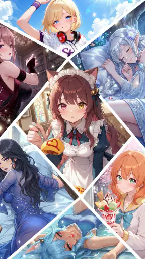 Cards of Waifu: Collect & Duel screenshot 11