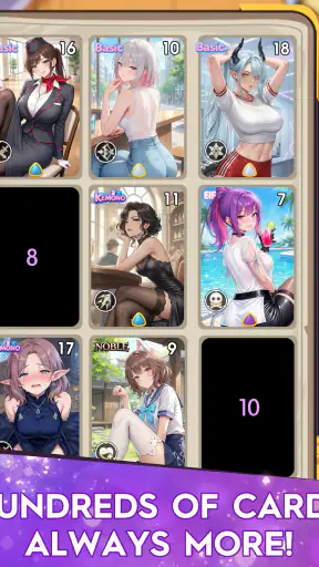 Cards of Waifu: Collect & Duel screenshot 9
