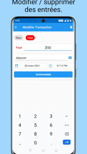 Carnet de Dépenses screenshot 2