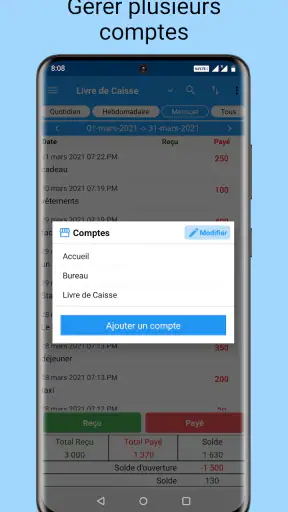 Carnet de Dépenses screenshot 3