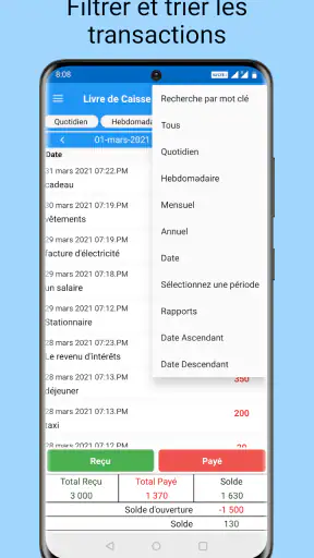 Carnet de Dépenses screenshot 4