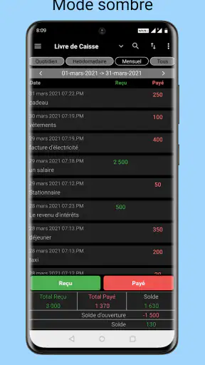 Carnet de Dépenses screenshot 6