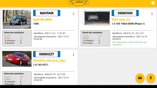 Carnet Entretien pour Voitures screenshot 10