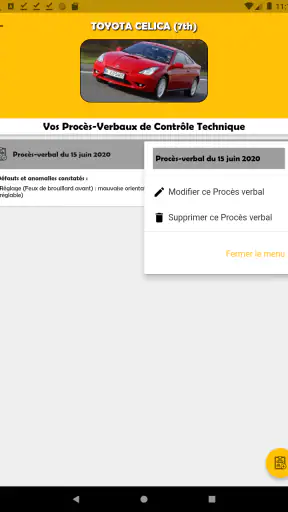 Carnet Entretien pour Voitures screenshot 12