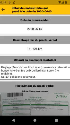 Carnet Entretien pour Voitures screenshot 6