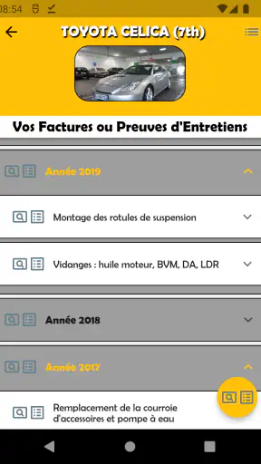 Carnet Entretien pour Voitures screenshot 7