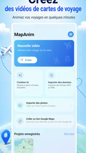 Carte Animée - MapAnim screenshot 1
