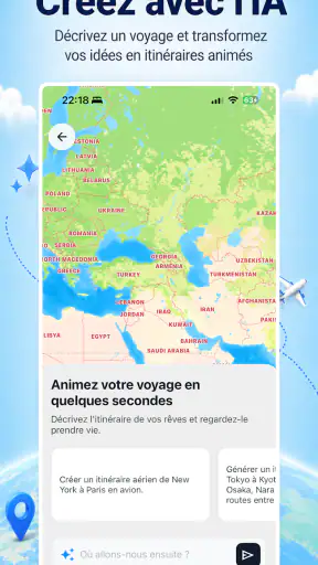 Carte Animée - MapAnim screenshot 2